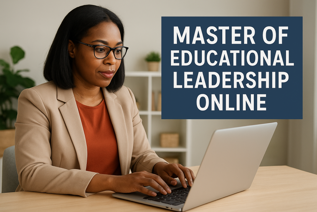 master of educational leadership online